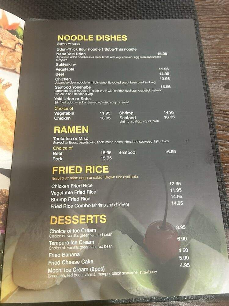Akari II - Fishkill, NY menu_pic