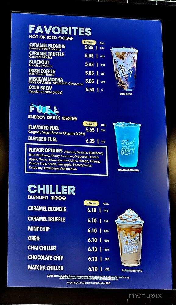 Black Rock Coffee Bar - Gilbert, AZ menu_pic