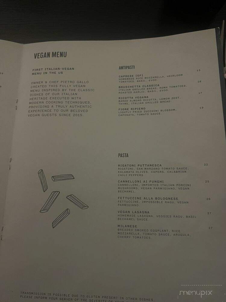 Civico 2064 - Los Angeles, CA menu_pic