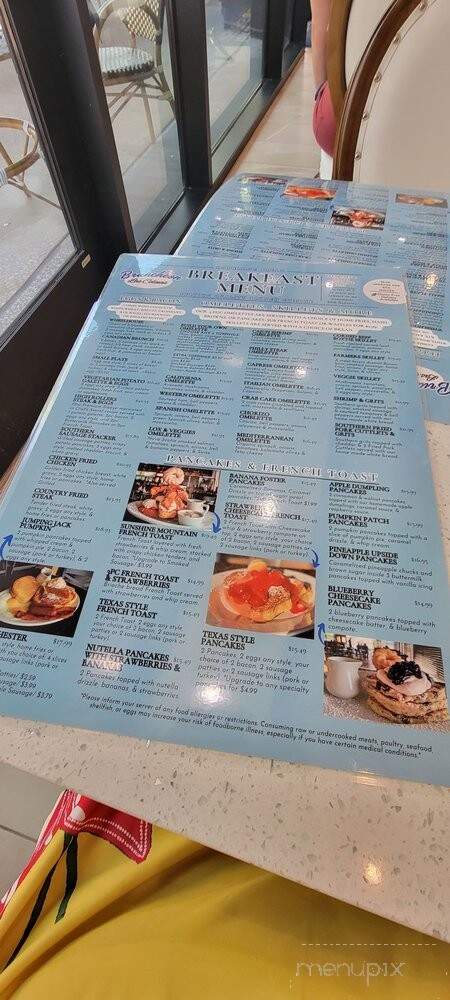 Bruncheon Las Colinas - Irving, TX menu_pic