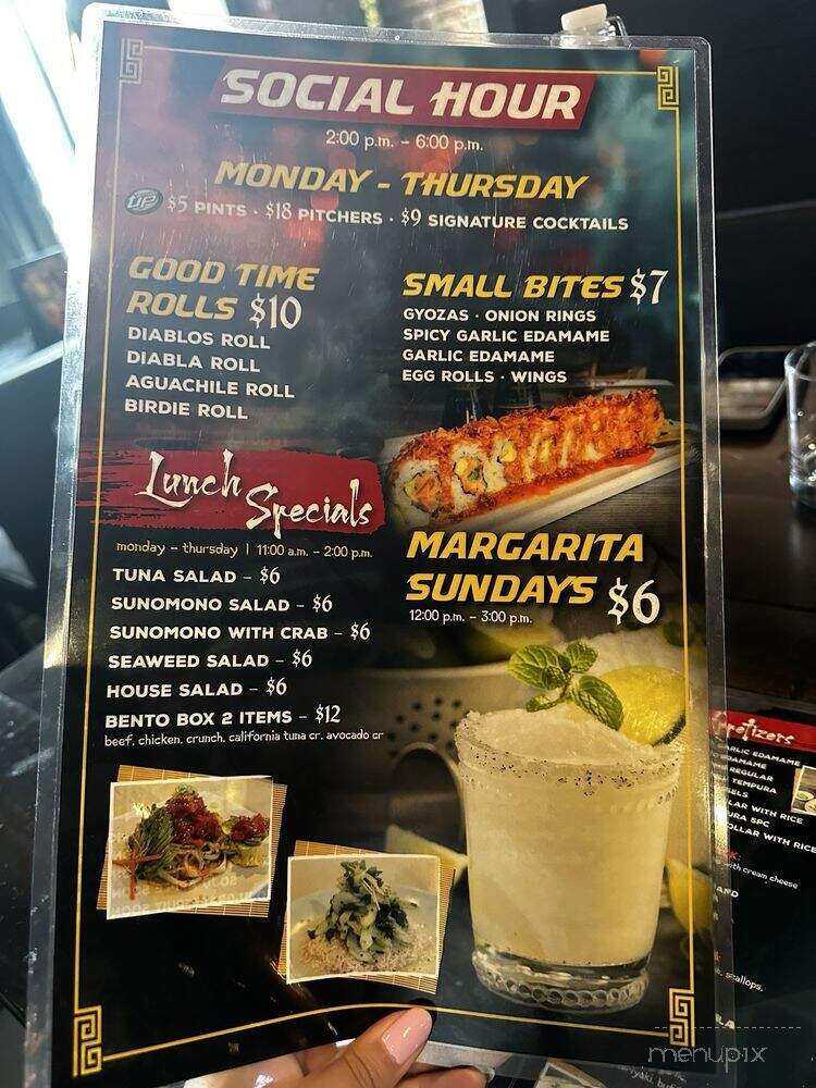 A La Diabla Sushi - San Fernando, CA menu_pic