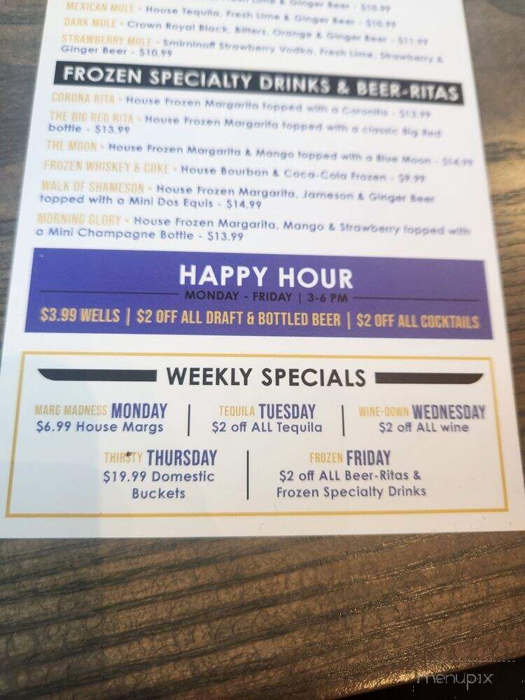 Big Fellas Ice House - Mansfield, TX menu_pic