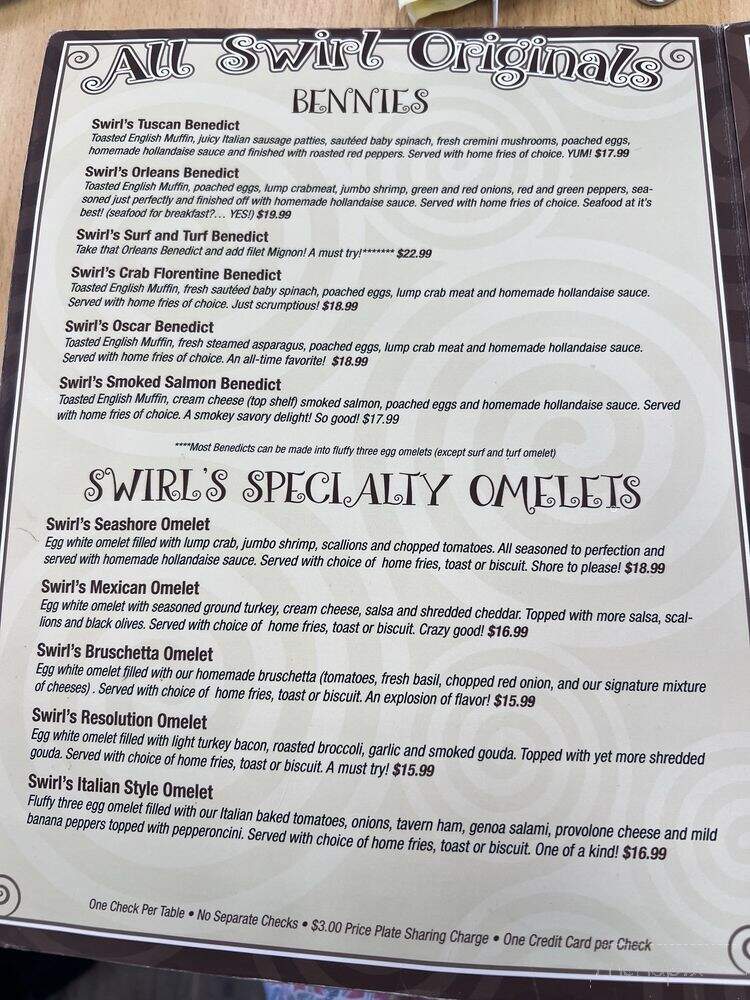 Sha Swirl Cafe & Bakery - Galloway, NJ menu_pic
