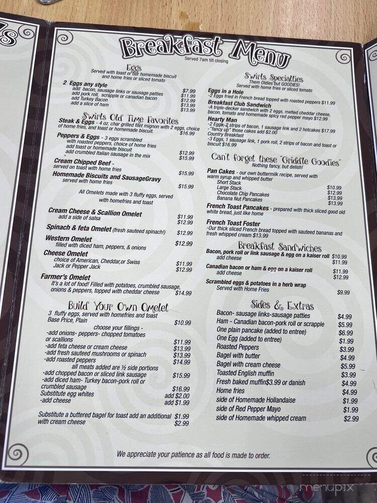 Sha Swirl Cafe & Bakery - Galloway, NJ menu_pic