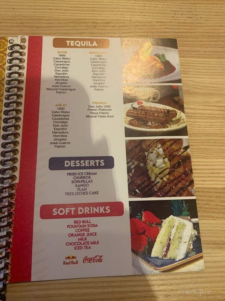 Plaza Azteca - Altoona, PA menu_pic