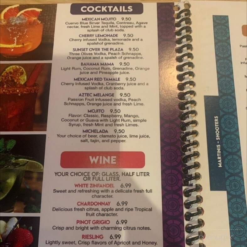 Plaza Azteca - Altoona, PA menu_pic