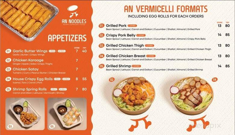 An Noodles - Los Alamitos, CA menu_pic
