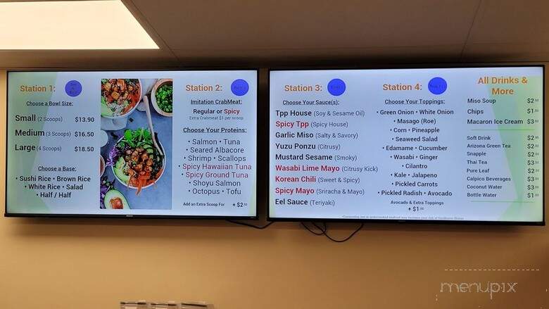 The Poke Place - West Covina, CA menu_pic