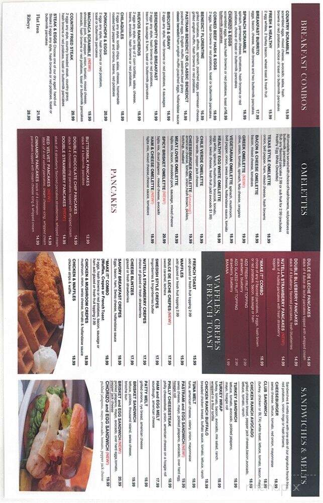 Serendipity Restaurant - Redondo Beach, CA menu_pic