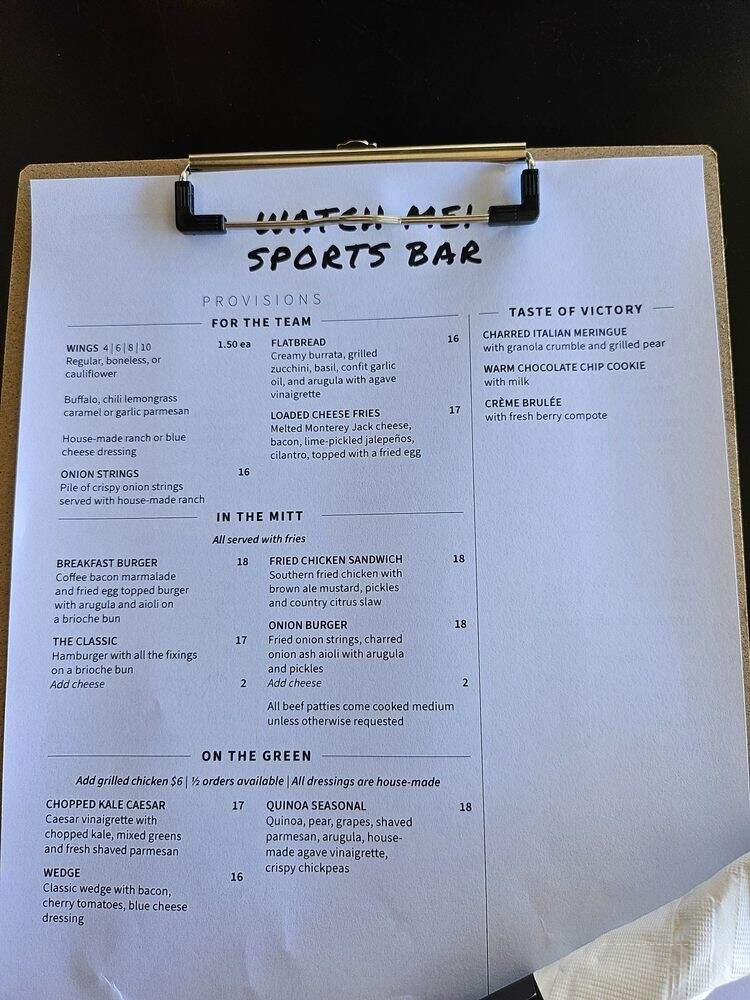 Watch Me! Sports Bar - Long Beach, CA menu_pic