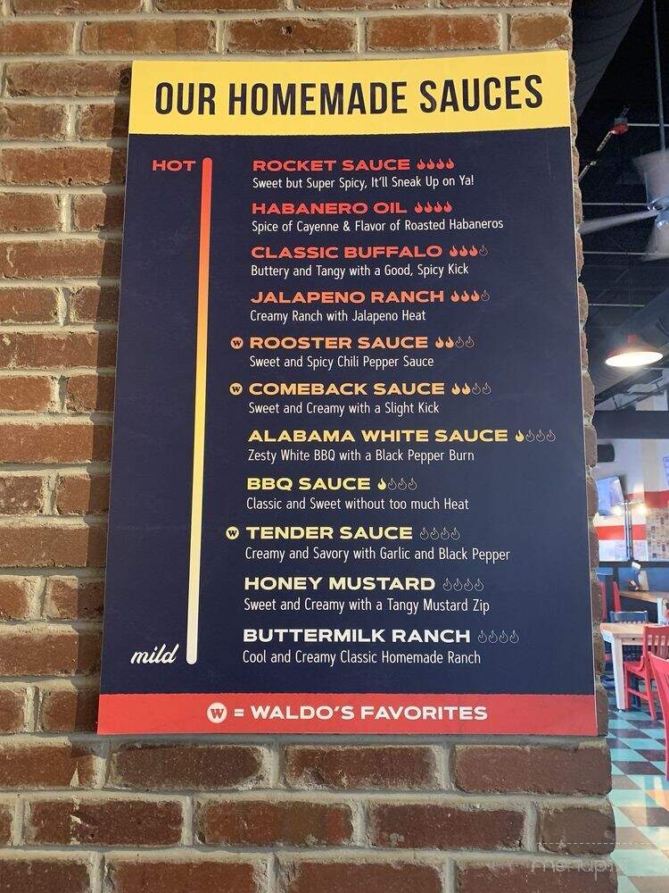 Waldo's Chicken & Beer - Denver, CO menu_pic