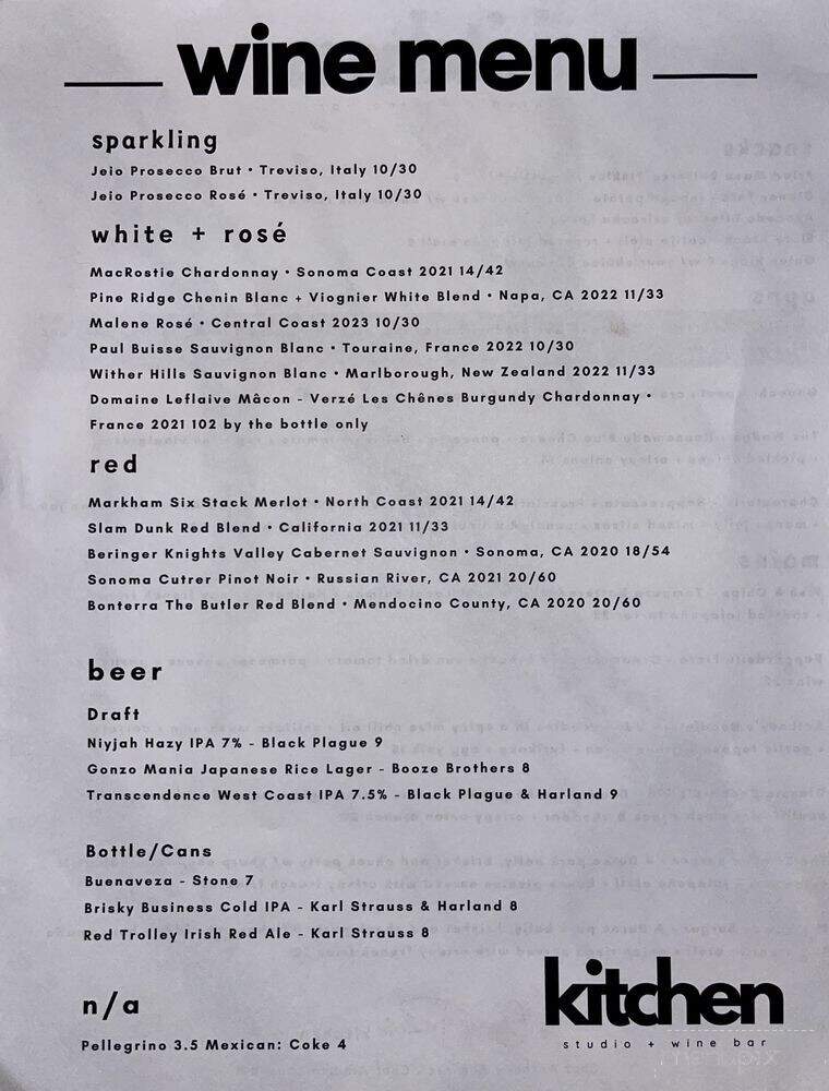 Lady M Bistro - Menifee, CA menu_pic