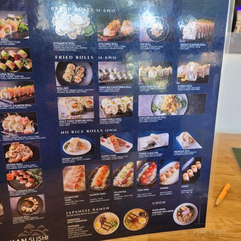 Aikan Sushi & Ramen - Burbank, CA menu_pic