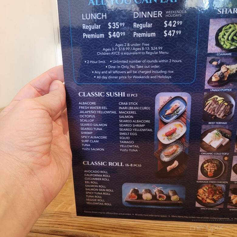 Aikan Sushi & Ramen - Burbank, CA menu_pic