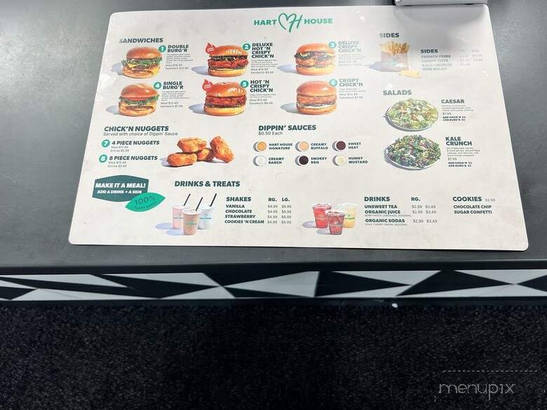 Hart House - Los Angeles, CA menu_pic