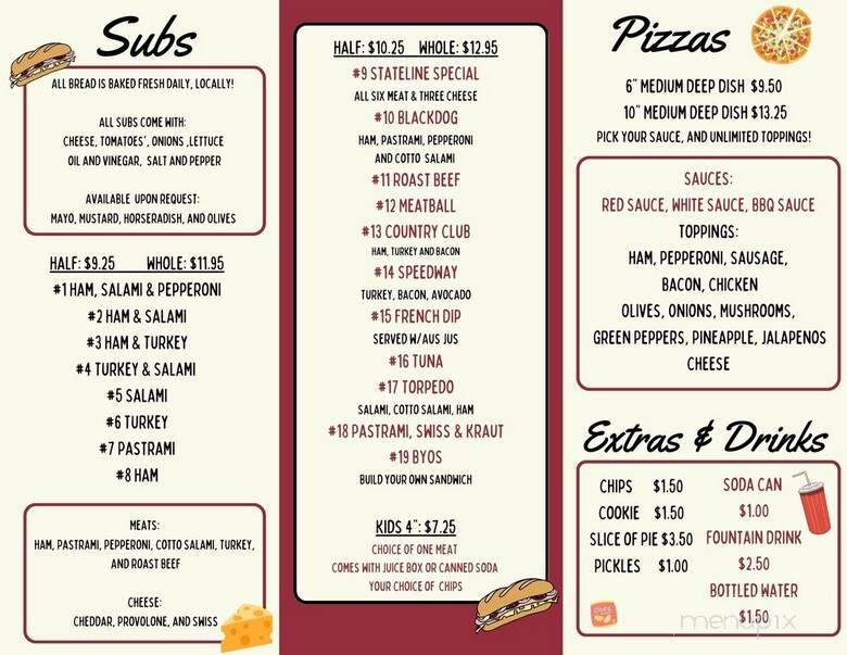 Stateline Subs and Pizza - Post Falls, ID
