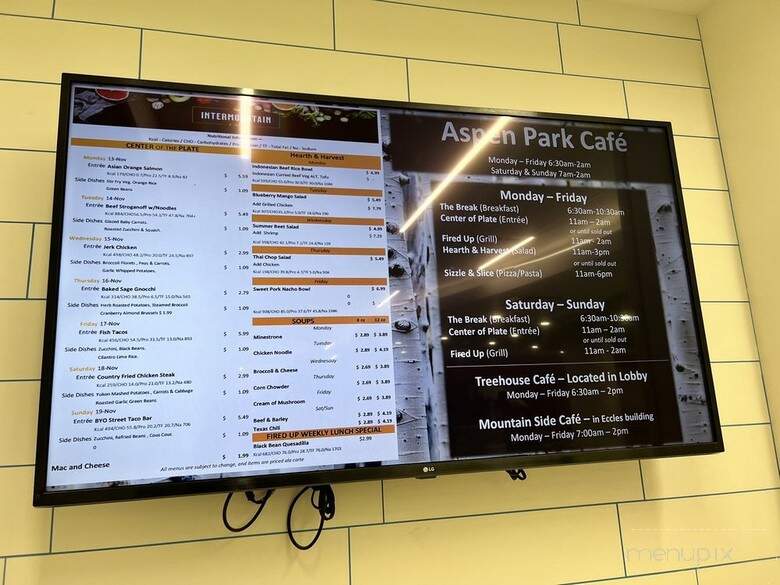 Rainbow Cafe - Salt Lake City, UT menu_pic