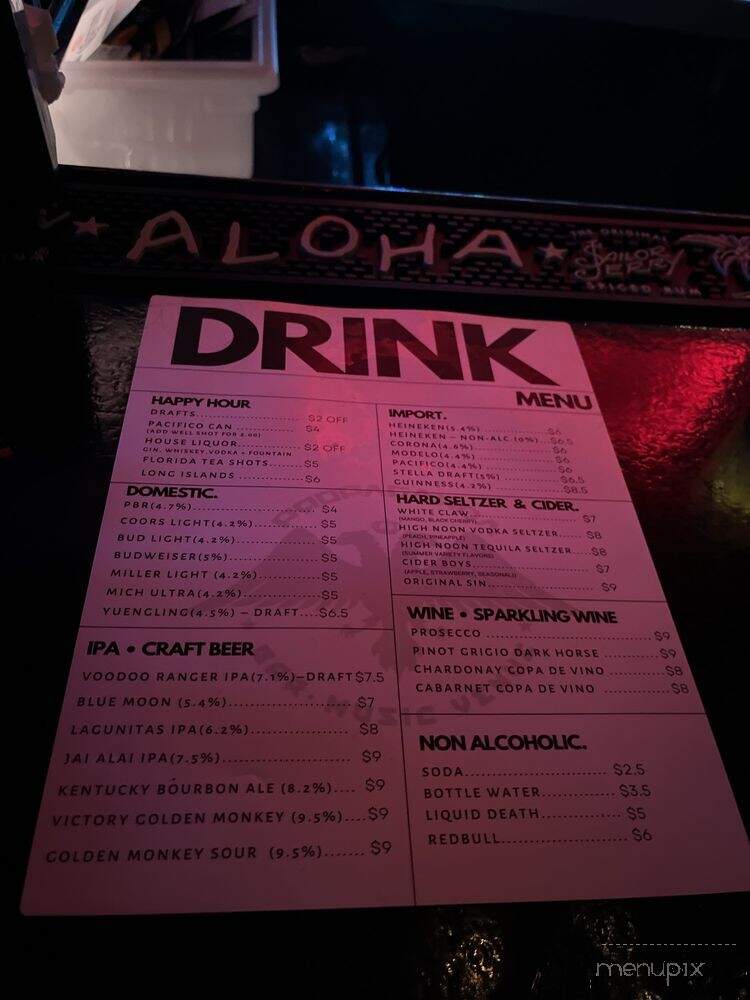 Propaganda - Lake Worth, FL menu_pic