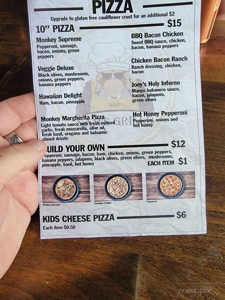 Train Stop Inn - Maineville, OH menu_pic