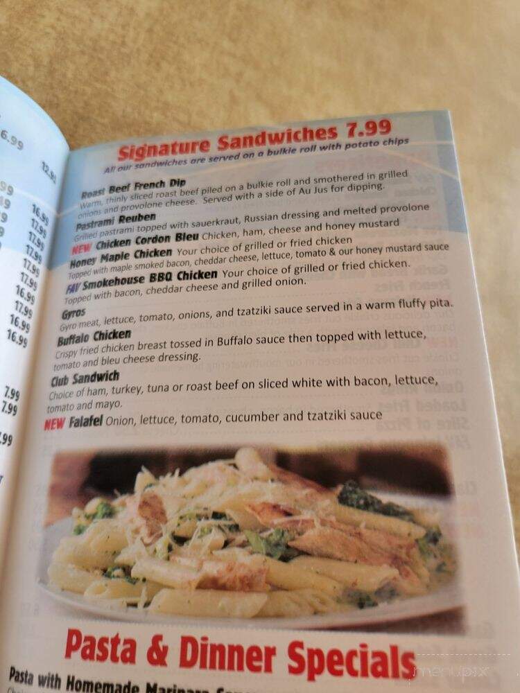 Park Street Pizza - Attleboro, MA menu_pic