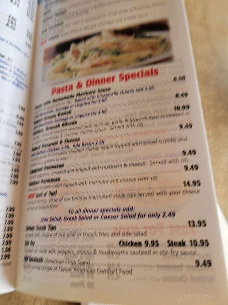 Park Street Pizza - Attleboro, MA menu_pic