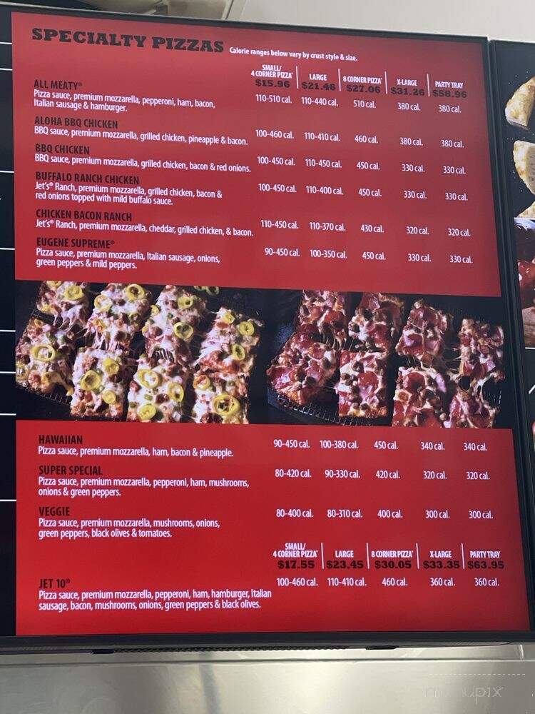 Jet's Pizza - Jacksonville, FL menu_pic