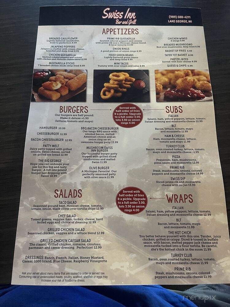 Swiss Inn Bar & Grill - Lake, MI