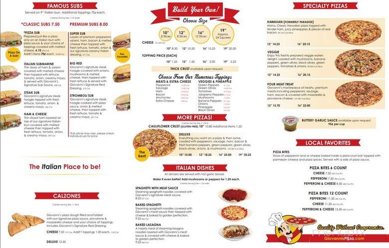 Giovanni's Pizza - Peebles, OH