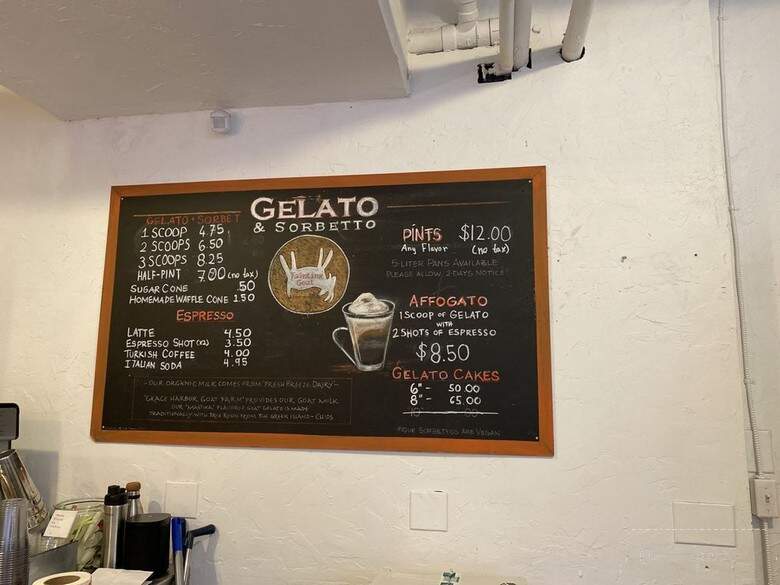 Fainting Goat Gelato - Seattle, WA menu_pic