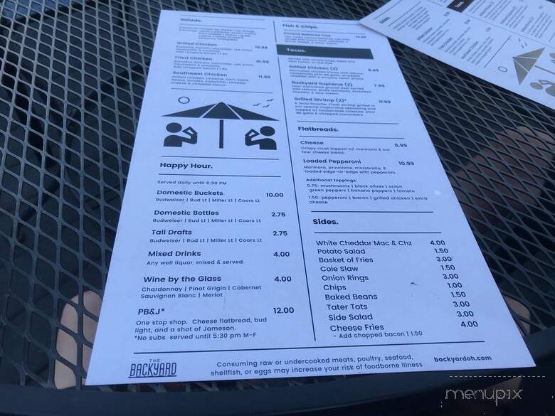 The Grille - Brunswick, OH menu_pic