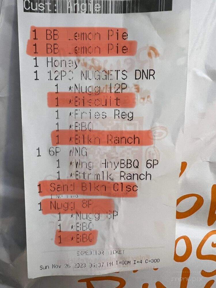 Popeye's (Gtown) & Catering - Germantown, MD menu_pic