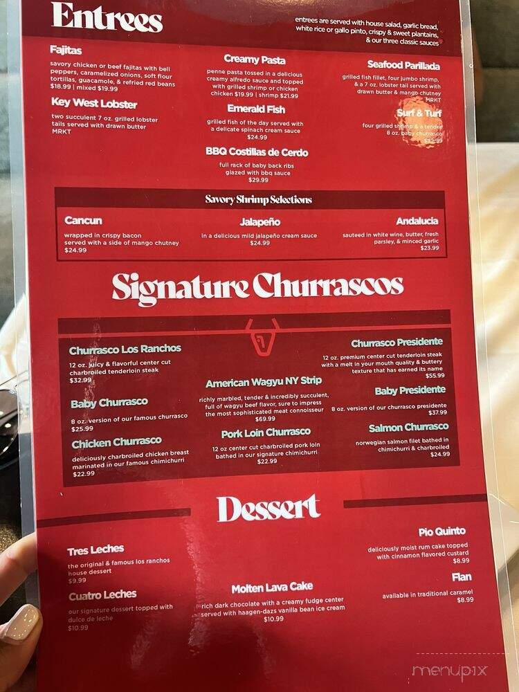 Los Ranchos - Miami, FL menu_pic