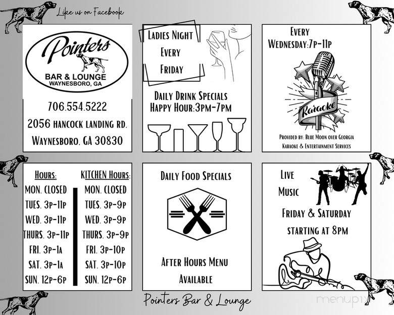 Bfe Bar and Grill - Waynesboro, GA menu_pic