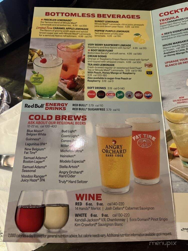 Red Robin - Gurnee, IL menu_pic