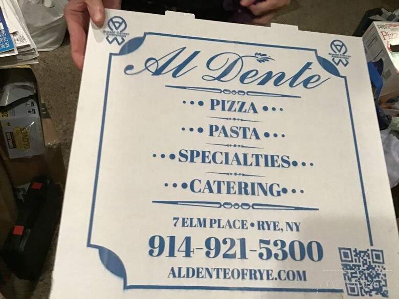 Aldente Pizzeria - Rye, NY menu_pic