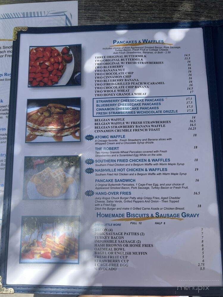 Palms Cafe - Palm Desert, CA menu_pic