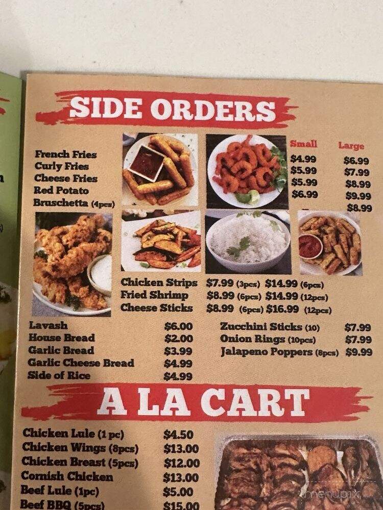 Sherman Way Grill & Pizza - North Hollywood, CA menu_pic