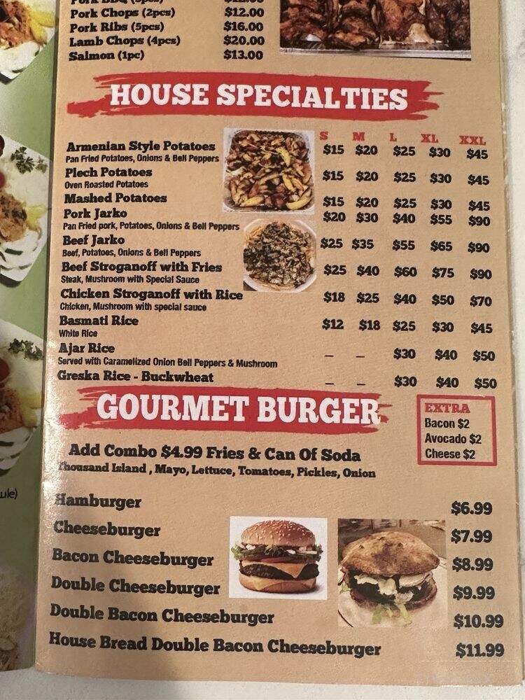 Sherman Way Grill & Pizza - North Hollywood, CA menu_pic