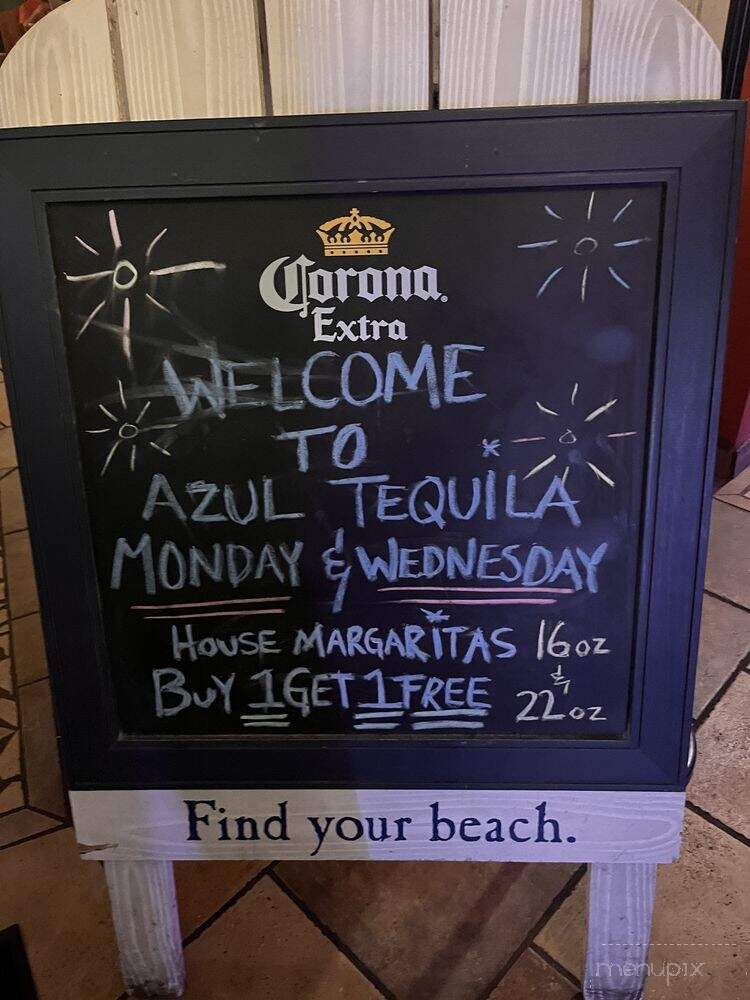 Azul Tequila - Hudson, WI menu_pic
