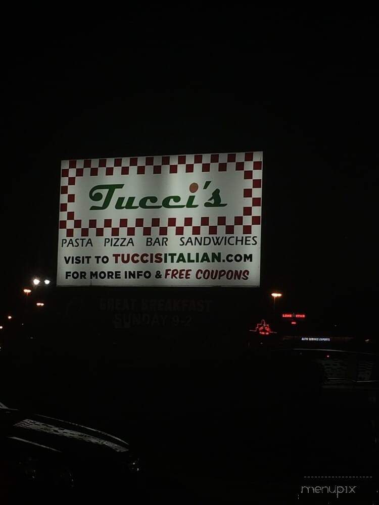 Tucci's - Bourbonnais, IL menu_pic