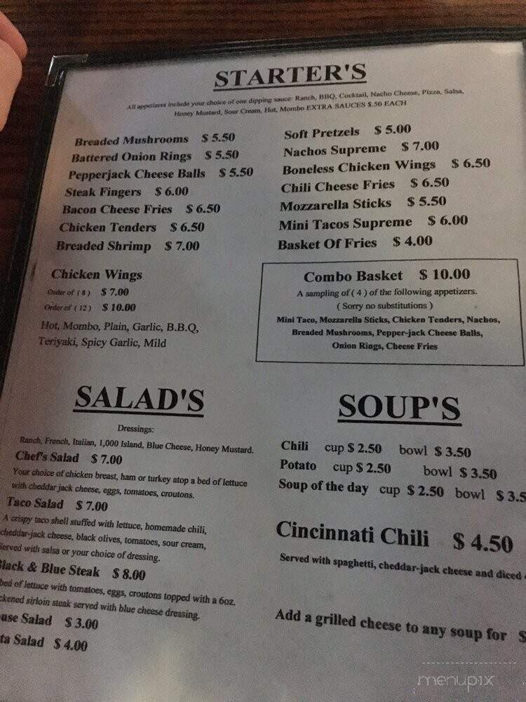 Thompson House - Indianapolis, IN menu_pic