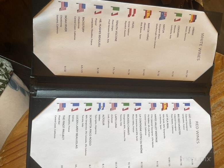 Viva! Il Vino - Anderson, SC menu_pic
