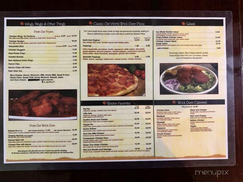 Maxamillians Billiards - Tyngsborough, MA menu_pic