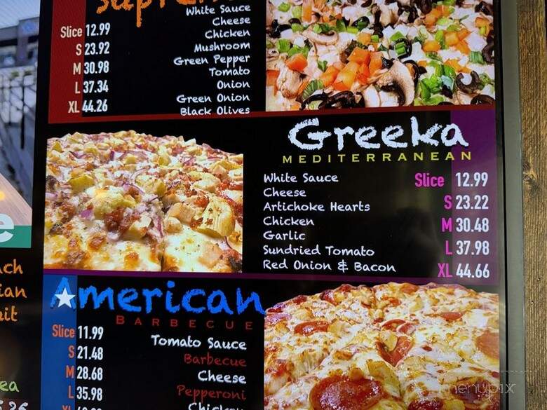 Isi's Pizza - Ukiah, CA menu_pic