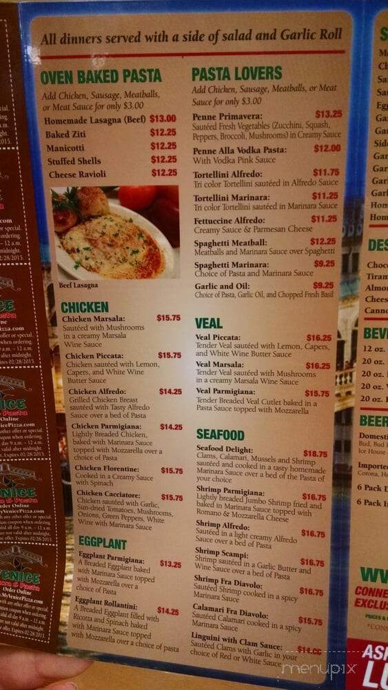Venice Pizza & Pasta - Casselberry, FL