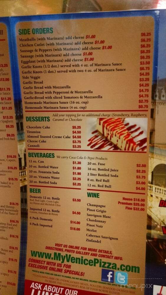 Venice Pizza & Pasta - Casselberry, FL