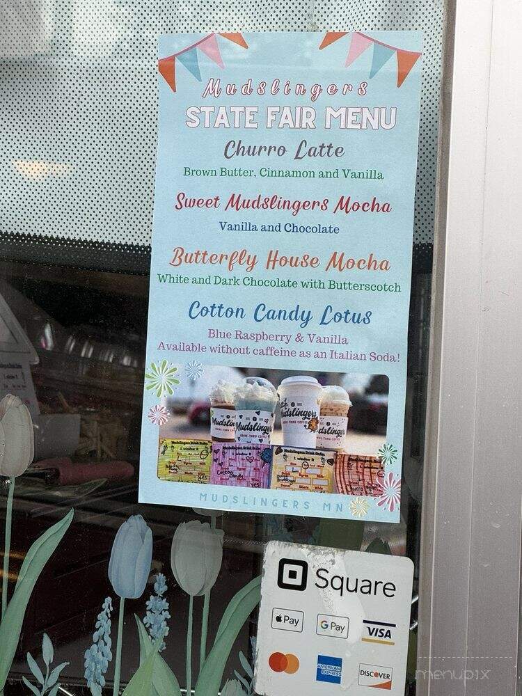 Mudslingers Drive-Thru Coffee - Roseville, MN menu_pic