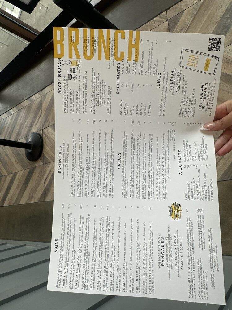 Dish Society - Houston, TX menu_pic
