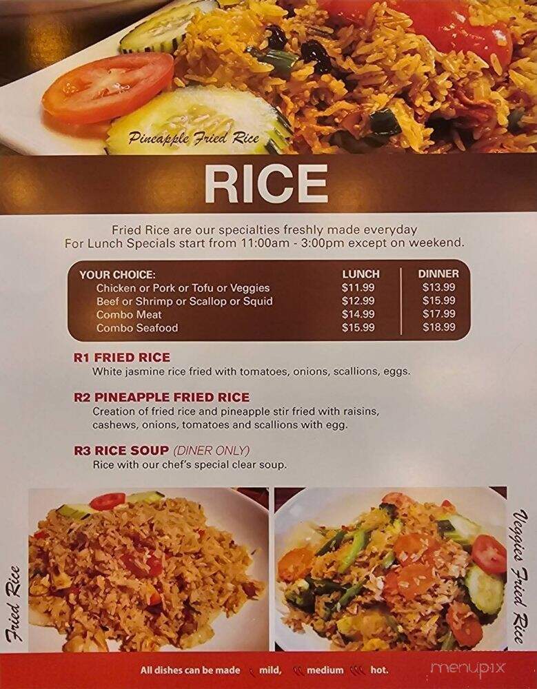Thai Stellar - Pearland, TX menu_pic