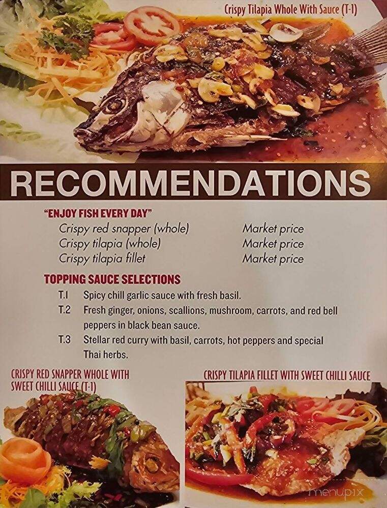 Thai Stellar - Pearland, TX menu_pic